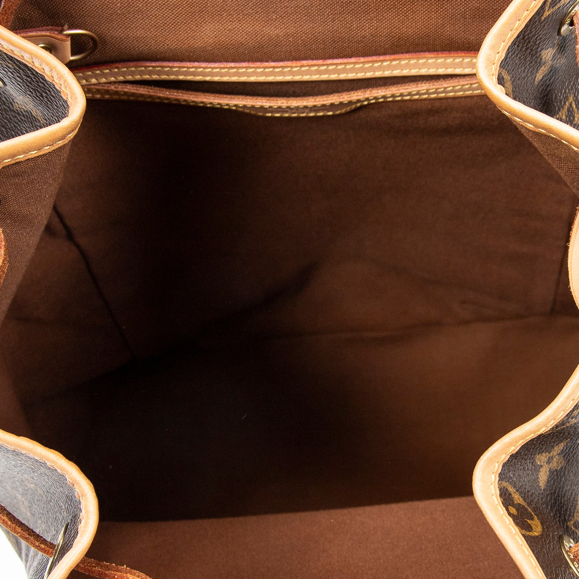 Backpack Montsouris GM Brown Monogram Canvas