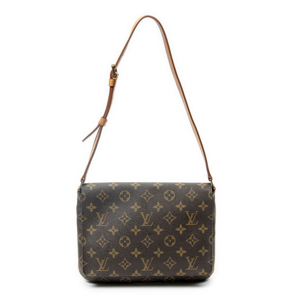 Shoulder Bag Musette Tango Brown Monogram Canvas