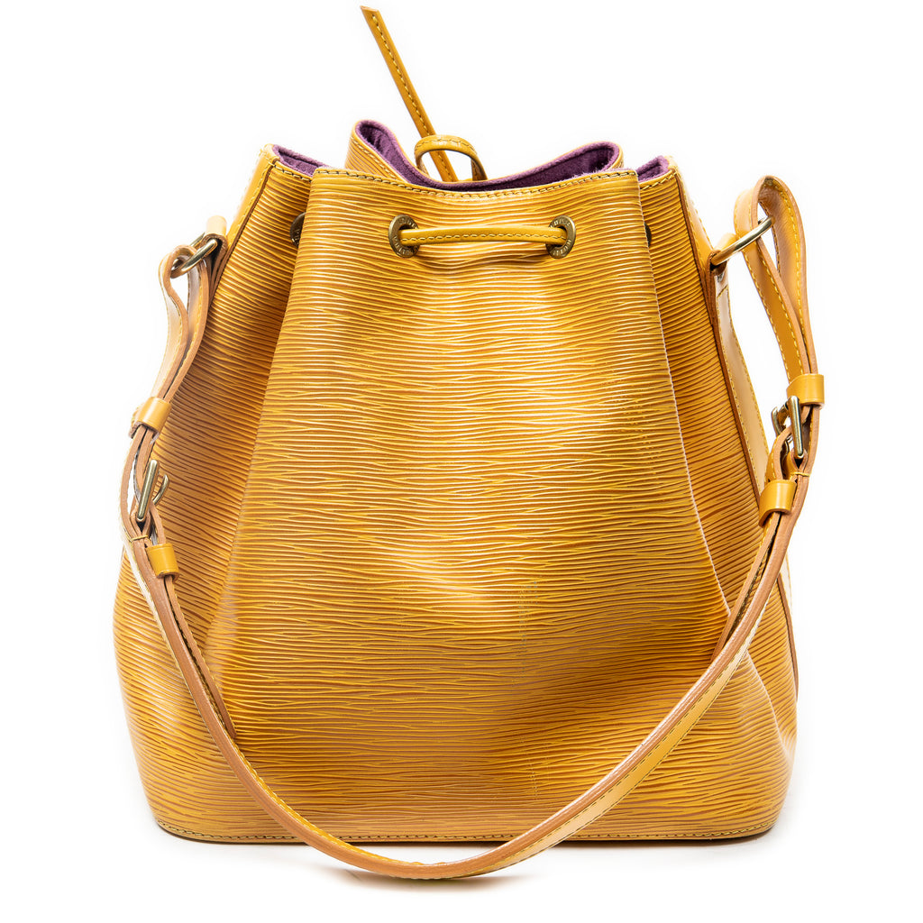 Shoulder Bag Noe PM Yellow Epi