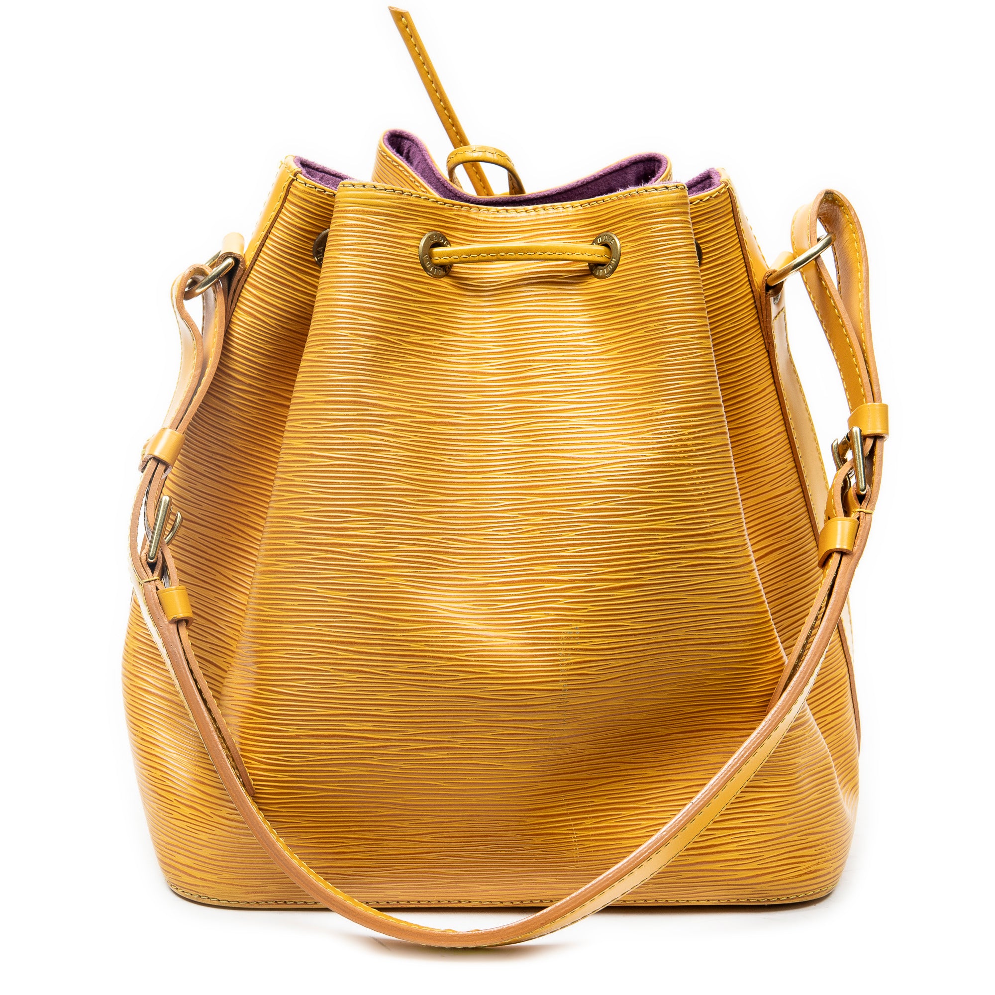 Shoulder Bag Noe PM Yellow Epi