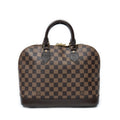 Handbag Alma PM Brown Damier Ebene