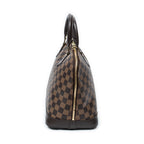 Handbag Alma PM Brown Damier Ebene