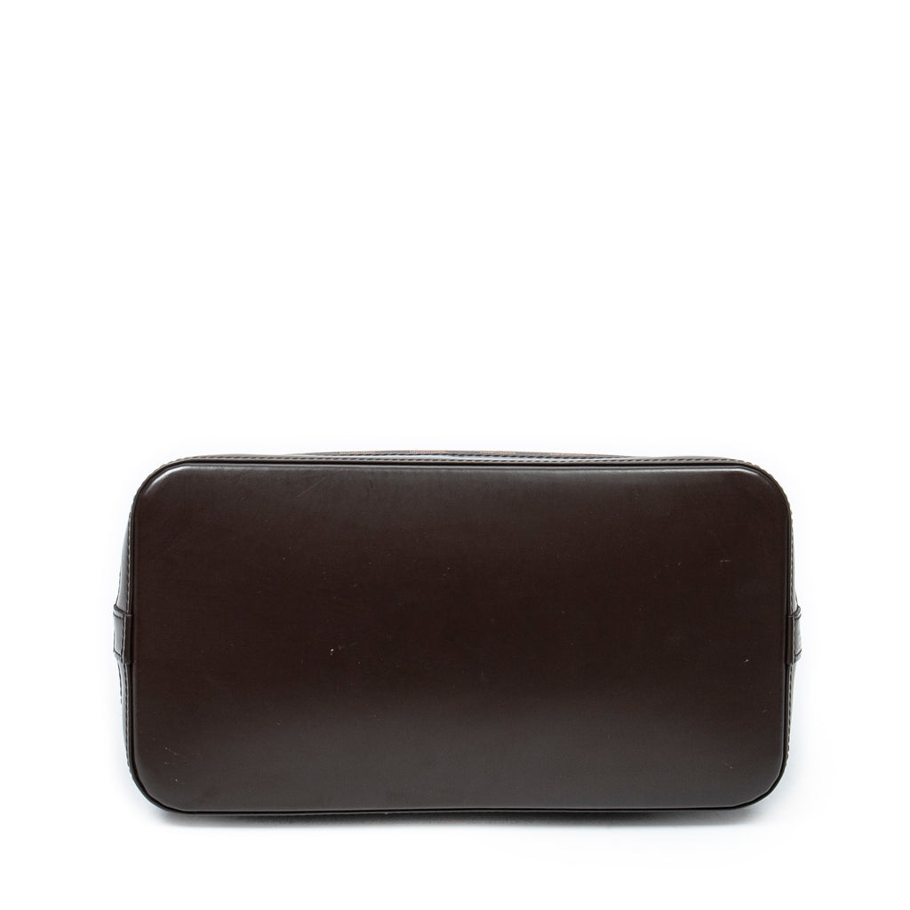 Handbag Alma PM Brown Damier Ebene