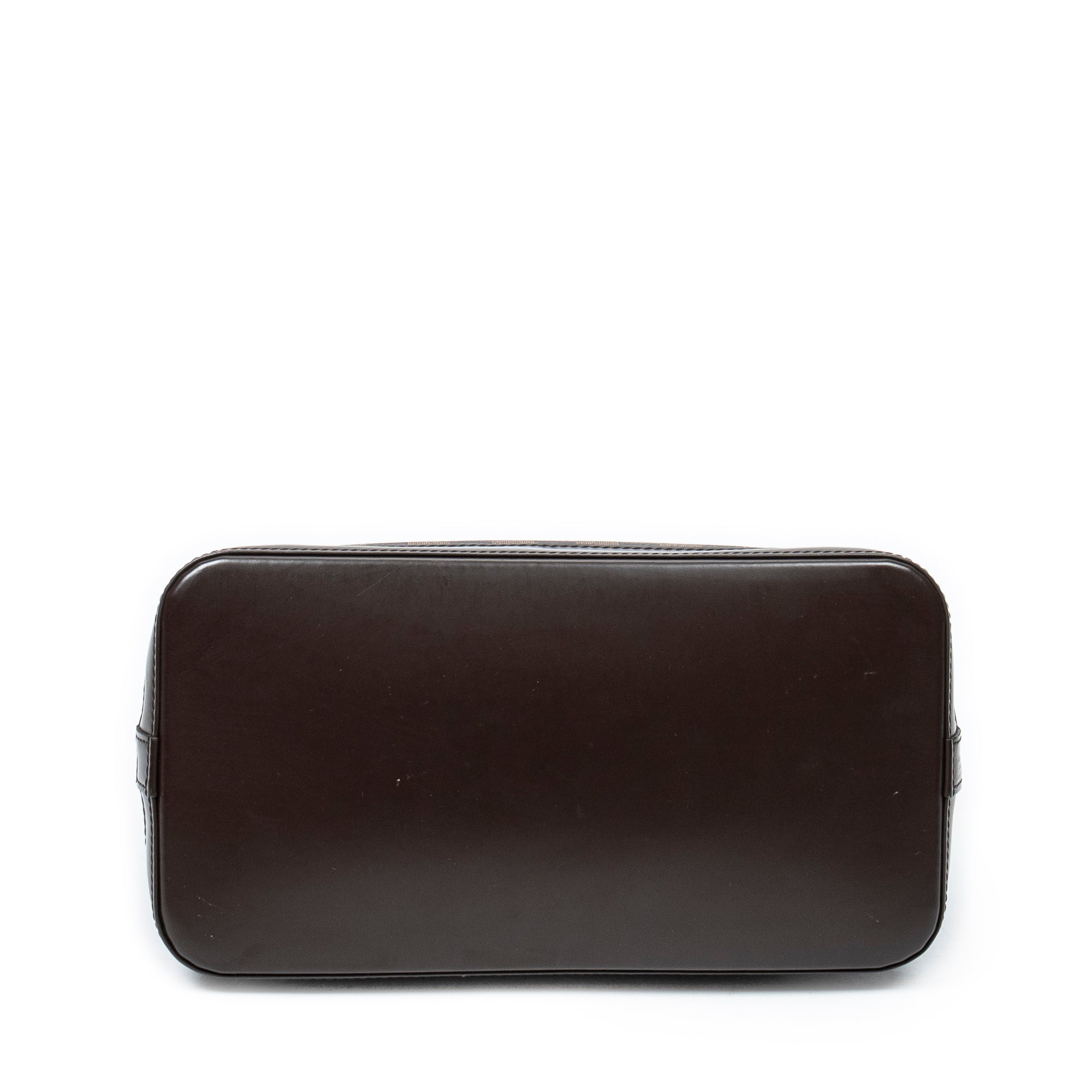 Handbag Alma PM Brown Damier Ebene