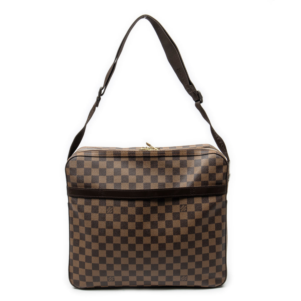 Shoulder Bag Dorsoduro Brown Damier Ebene