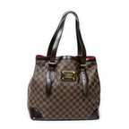 Shoulder Bag Hampstead GM Brown Damier Ebene