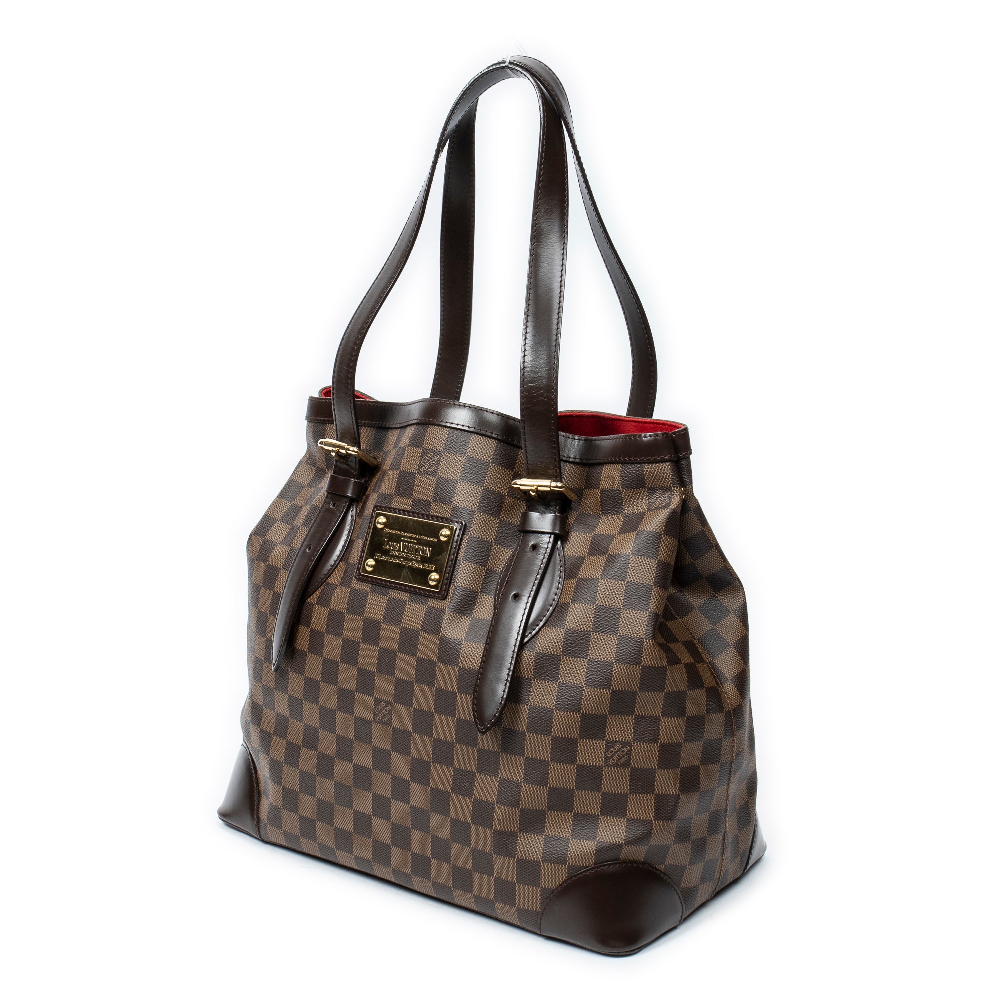 Shoulder Bag Hampstead GM Brown Damier Ebene