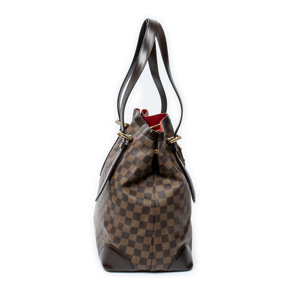 Shoulder Bag Hampstead GM Brown Damier Ebene