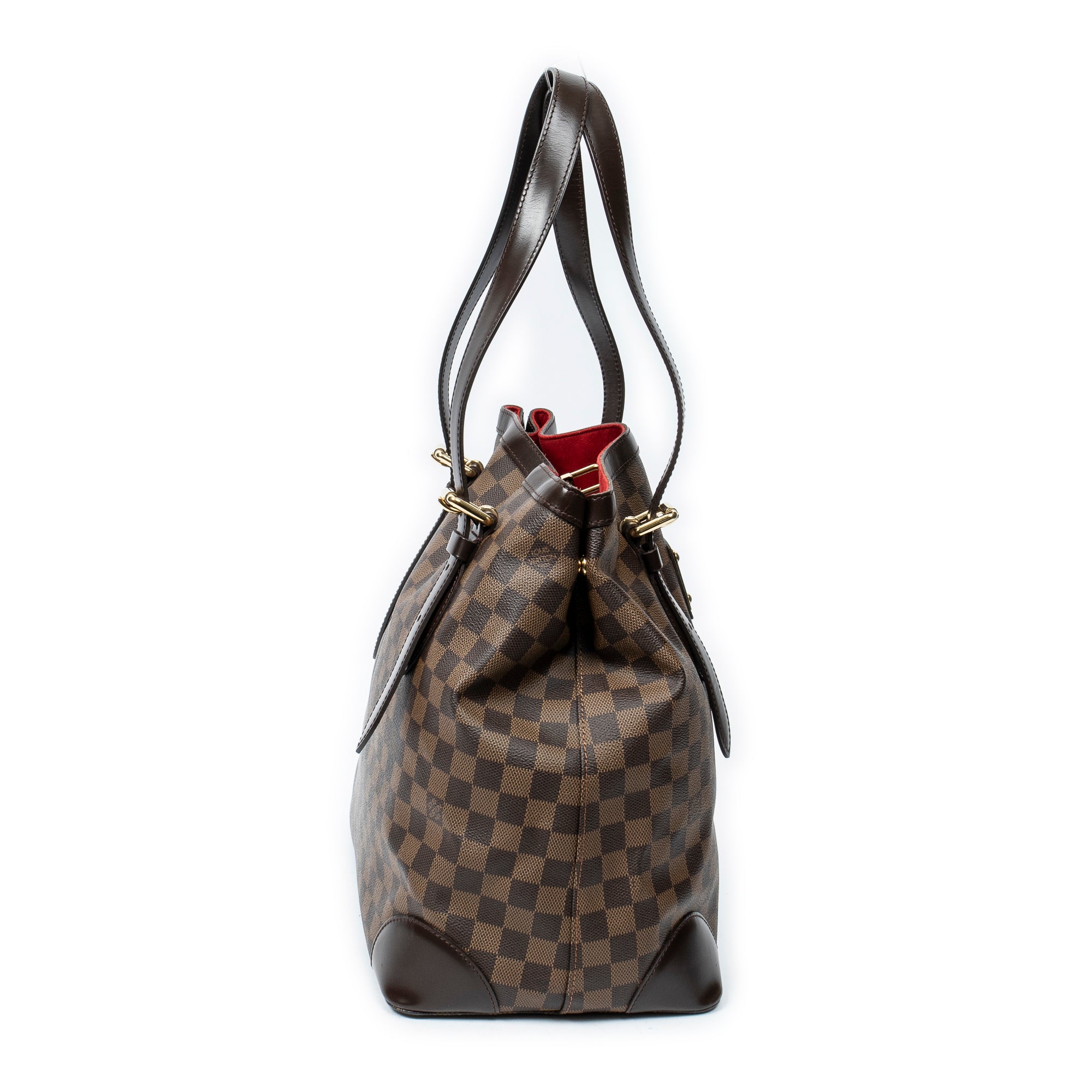 Shoulder Bag Hampstead GM Brown Damier Ebene