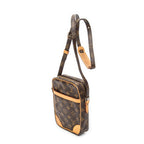 Shoulder Bag Danube Brown Monogram Canvas