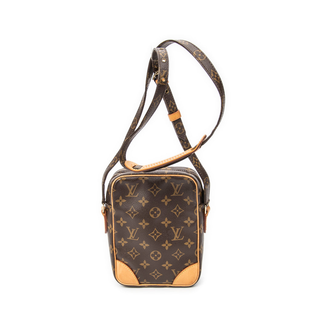 Shoulder Bag Danube Brown Monogram Canvas