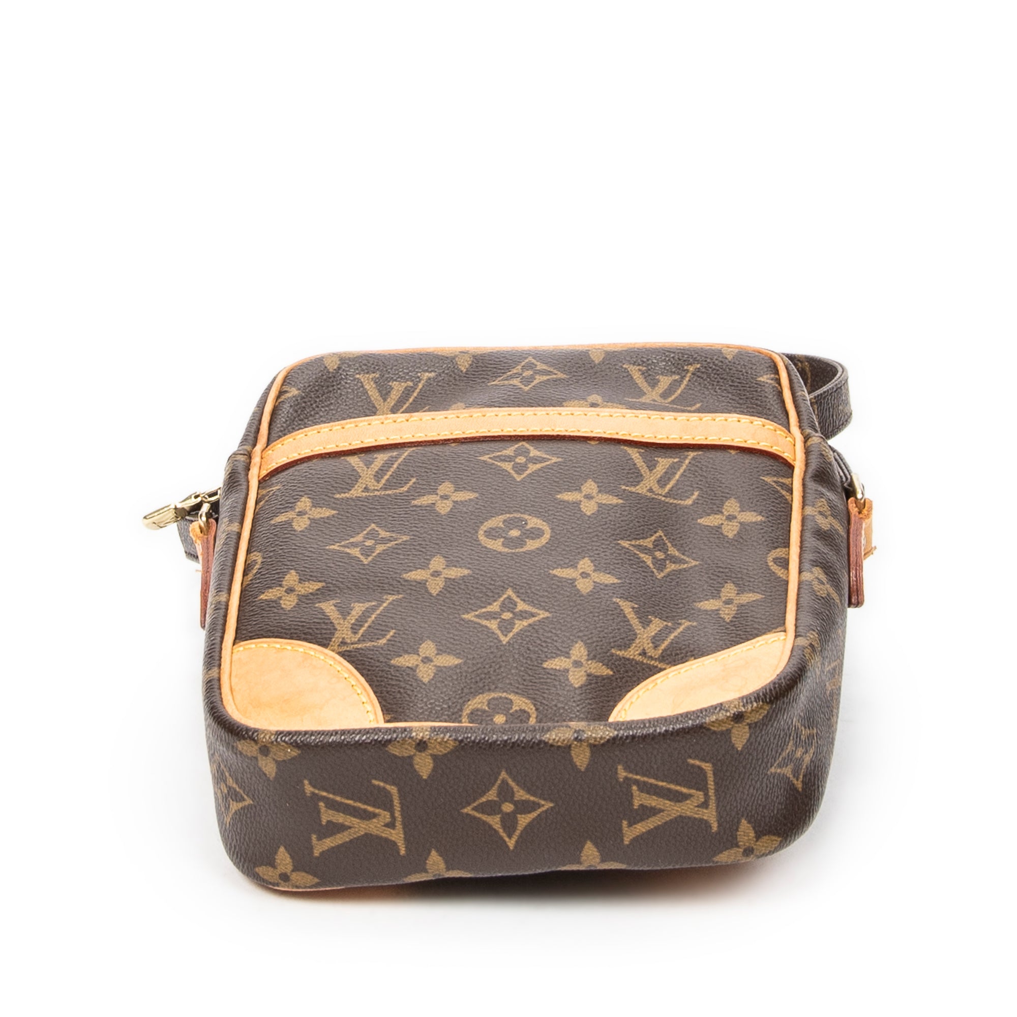 Shoulder Bag Danube Brown Monogram Canvas