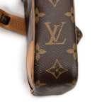 Shoulder Bag Danube Brown Monogram Canvas