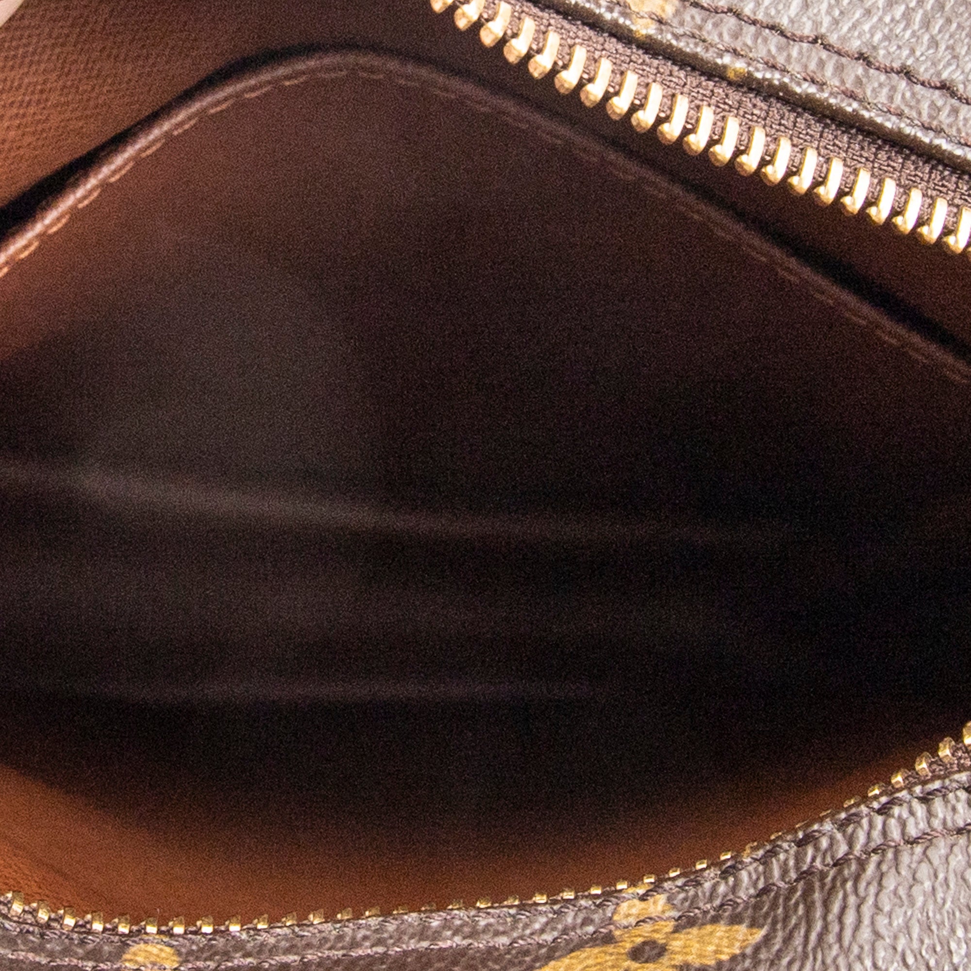 Shoulder Bag Danube Brown Monogram Canvas