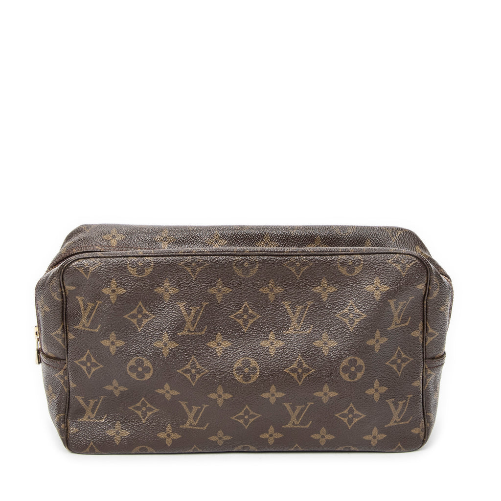 Pouch Toiletry Pouch GM Brown Monogram Canvas
