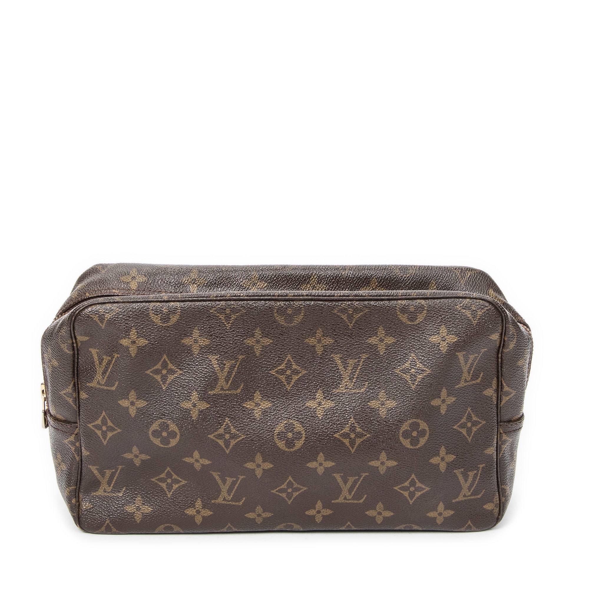 Pouch Toiletry Pouch GM Brown Monogram Canvas
