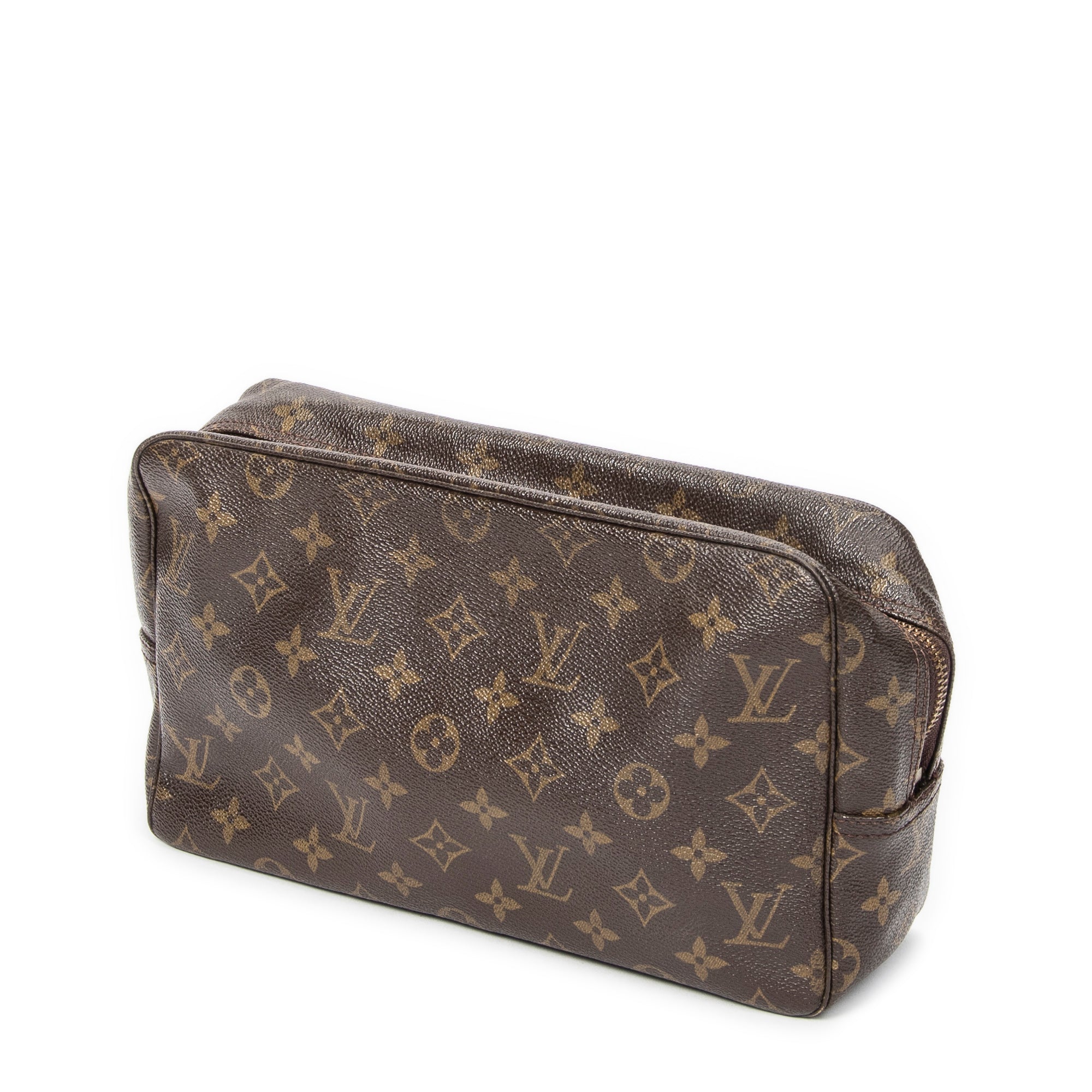 Pouch Toiletry Pouch GM Brown Monogram Canvas