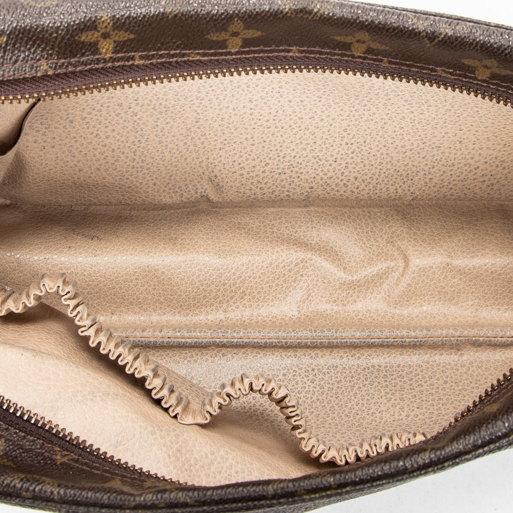 Pouch Toiletry Pouch GM Brown Monogram Canvas