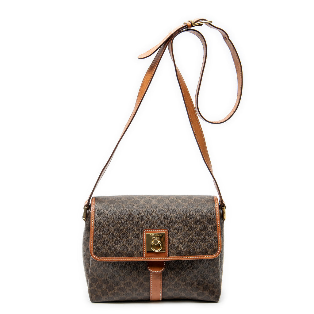 Celine - Sac Bandoulière Vintage Petit Rabat - Marron