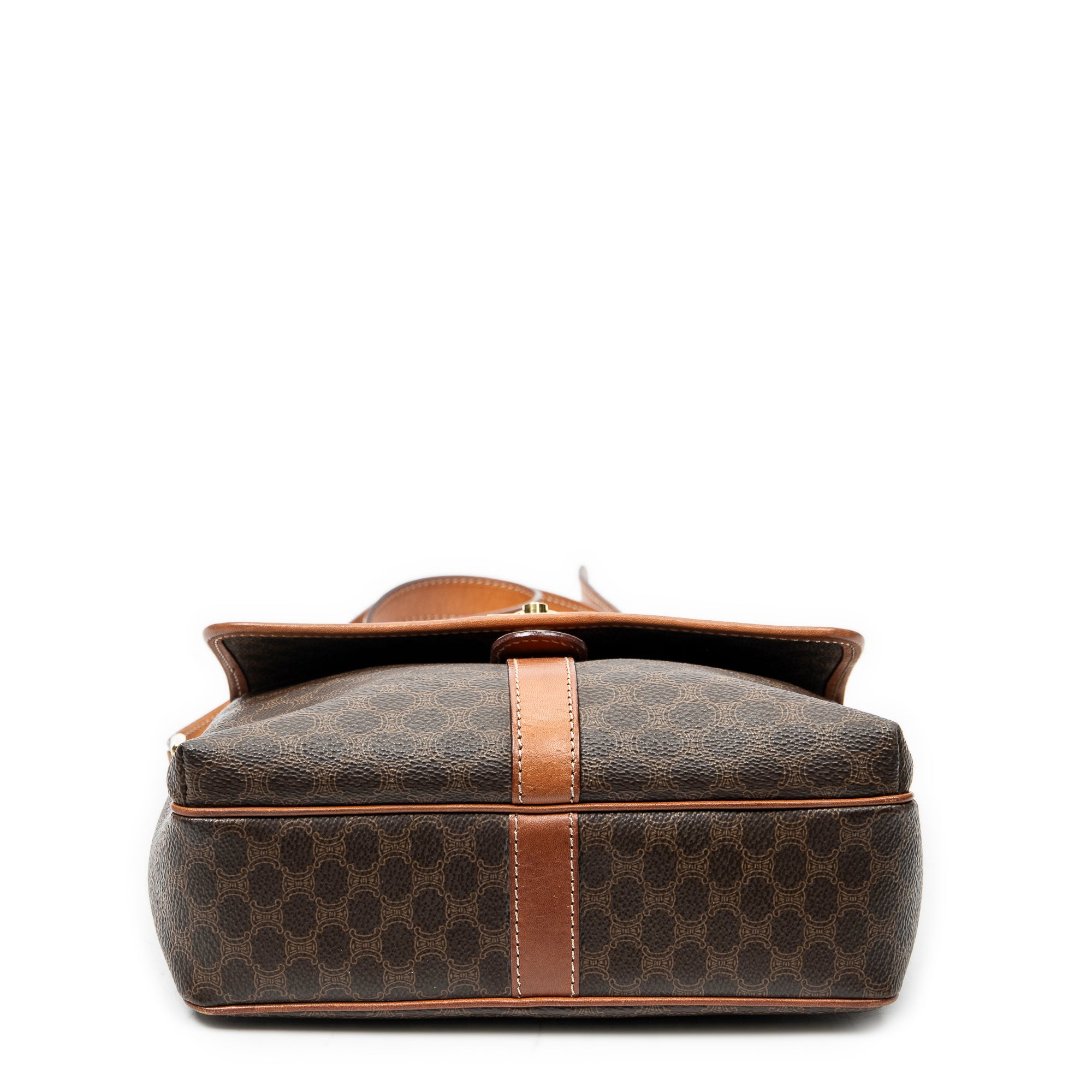 Celine - Sac Bandoulière Vintage Petit Rabat - Marron