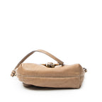 Shoulder Bag Marcie Pochette Crossbody Brown Grained Calfskin Leather