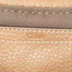 Shoulder Bag Marcie Pochette Crossbody Brown Grained Calfskin Leather