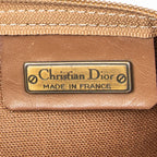 Travel Bag Vintage Small Travel Boston Green Honeycomb Coated Canvas