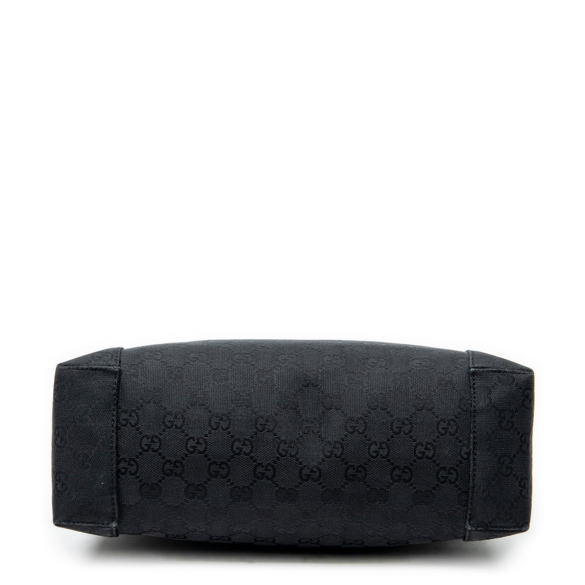 Shoulder Bag Zip Shoulder Bag Black Monogrammed Canvas