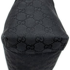 Shoulder Bag Zip Shoulder Bag Black Monogrammed Canvas