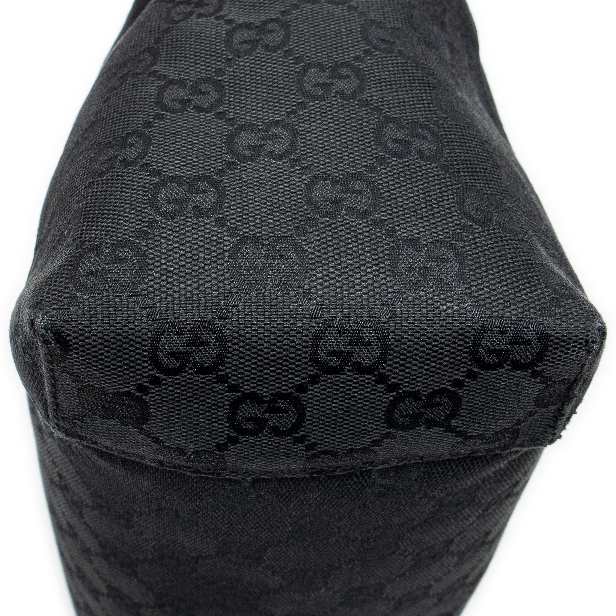 Shoulder Bag Zip Shoulder Bag Black Monogrammed Canvas