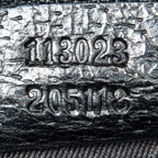 Shoulder Bag Zip Shoulder Bag Black Monogrammed Canvas