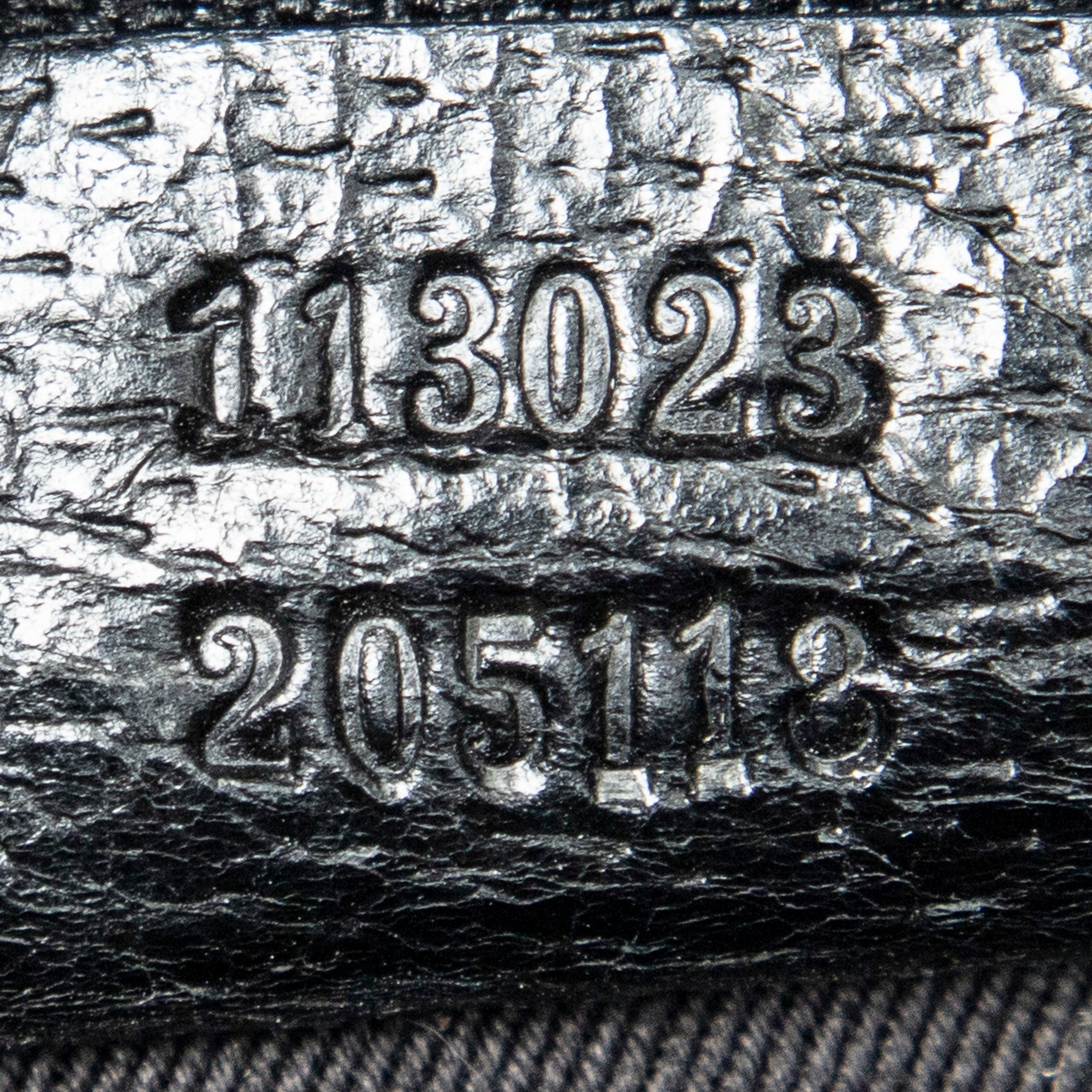 Shoulder Bag Zip Shoulder Bag Black Monogrammed Canvas
