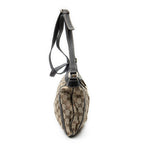 Shoulder Bag D Ring Messenger Brown Monogrammed Canvas