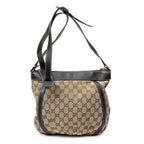 Shoulder Bag D Ring Messenger Brown Monogrammed Canvas