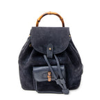Gucci - Mini Sac à Dos Bambou - Marine