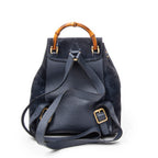 Gucci - Mini Sac à Dos Bambou - Marine