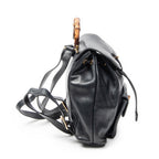 Gucci - Mini Sac à Dos Bambou - Marine