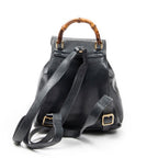 Gucci - Mini Sac à Dos Bambou - Marine
