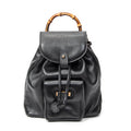 Gucci - Mini Sac à Dos Bambou - Noir