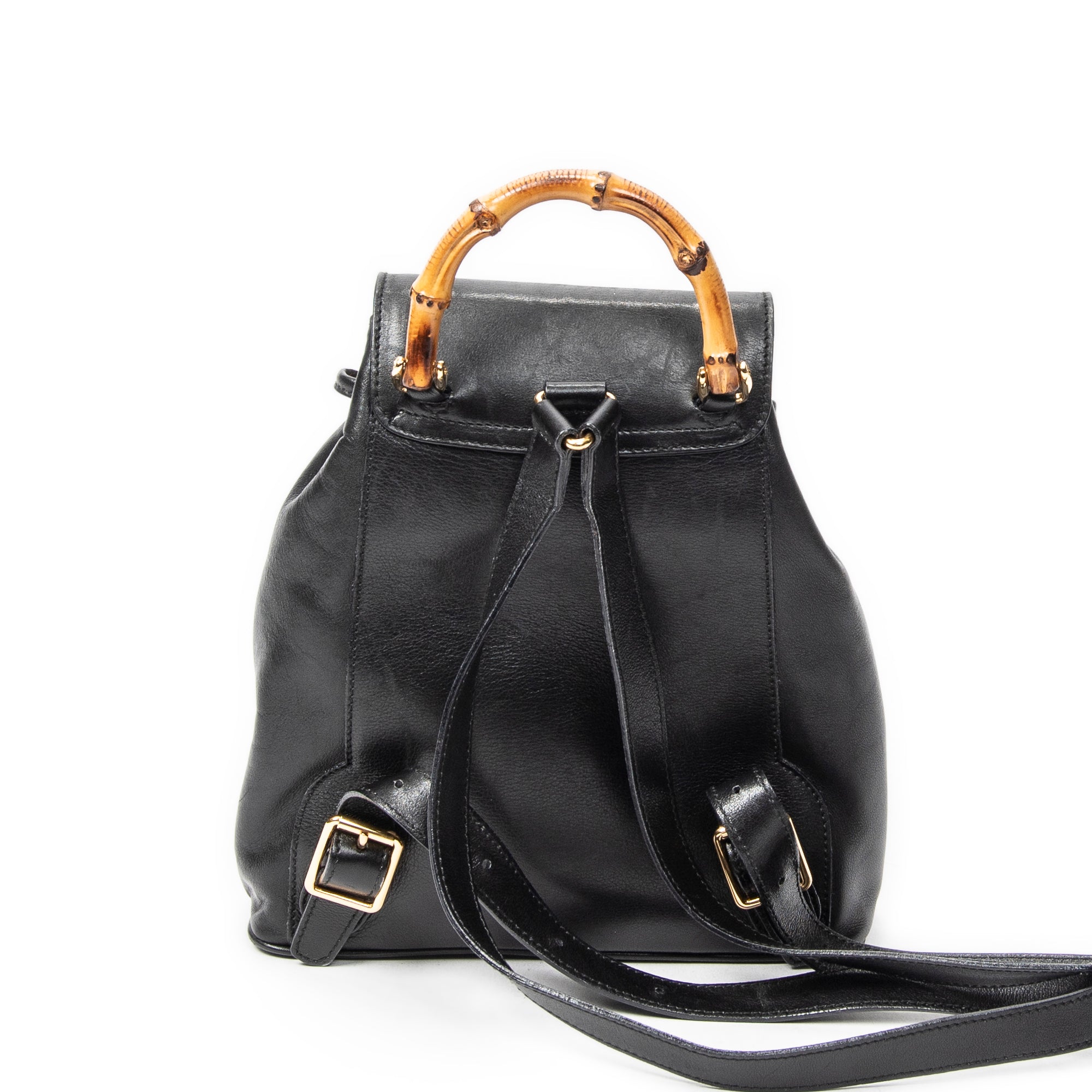 Gucci - Mini Sac à Dos Bambou - Noir