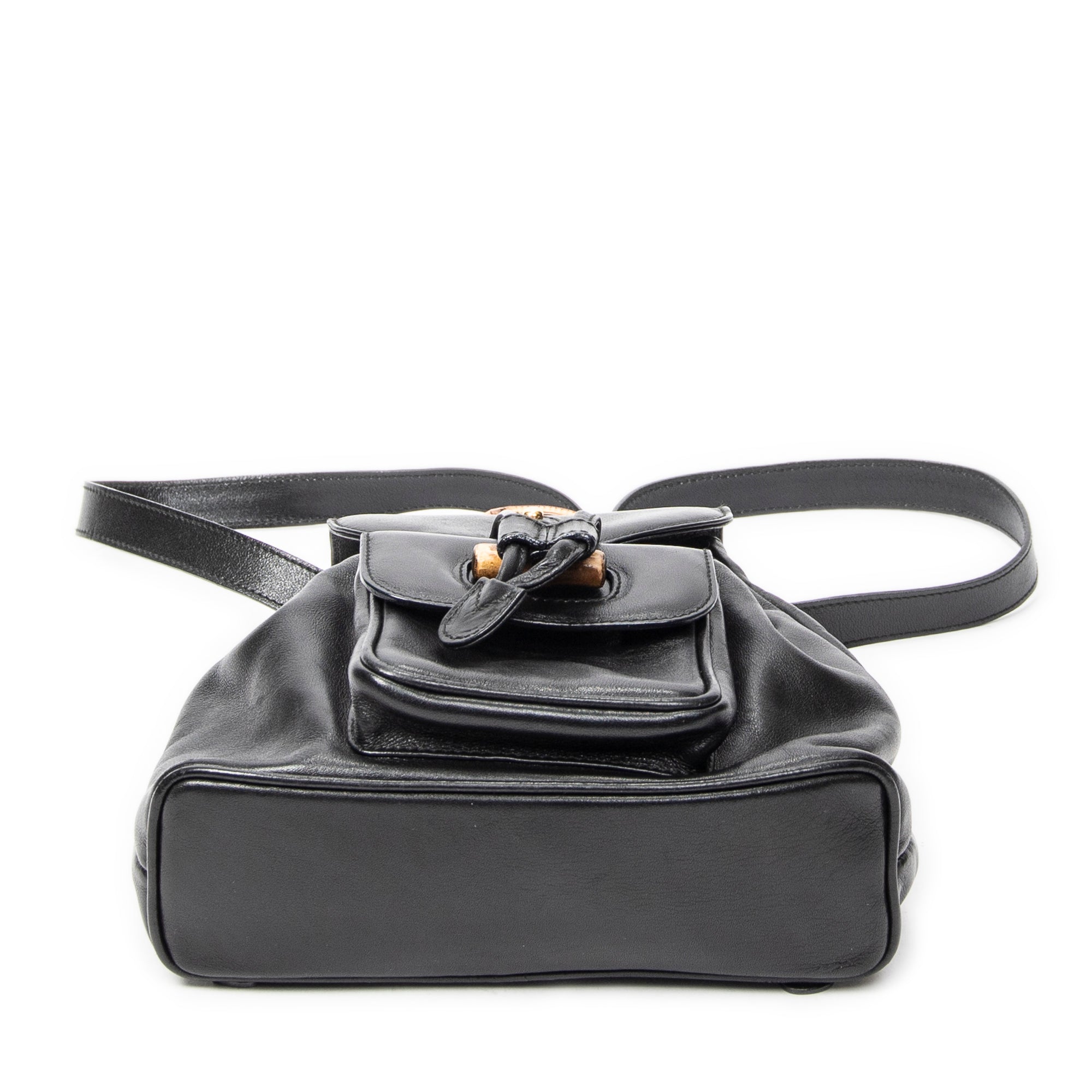 Gucci - Mini Sac à Dos Bambou - Noir