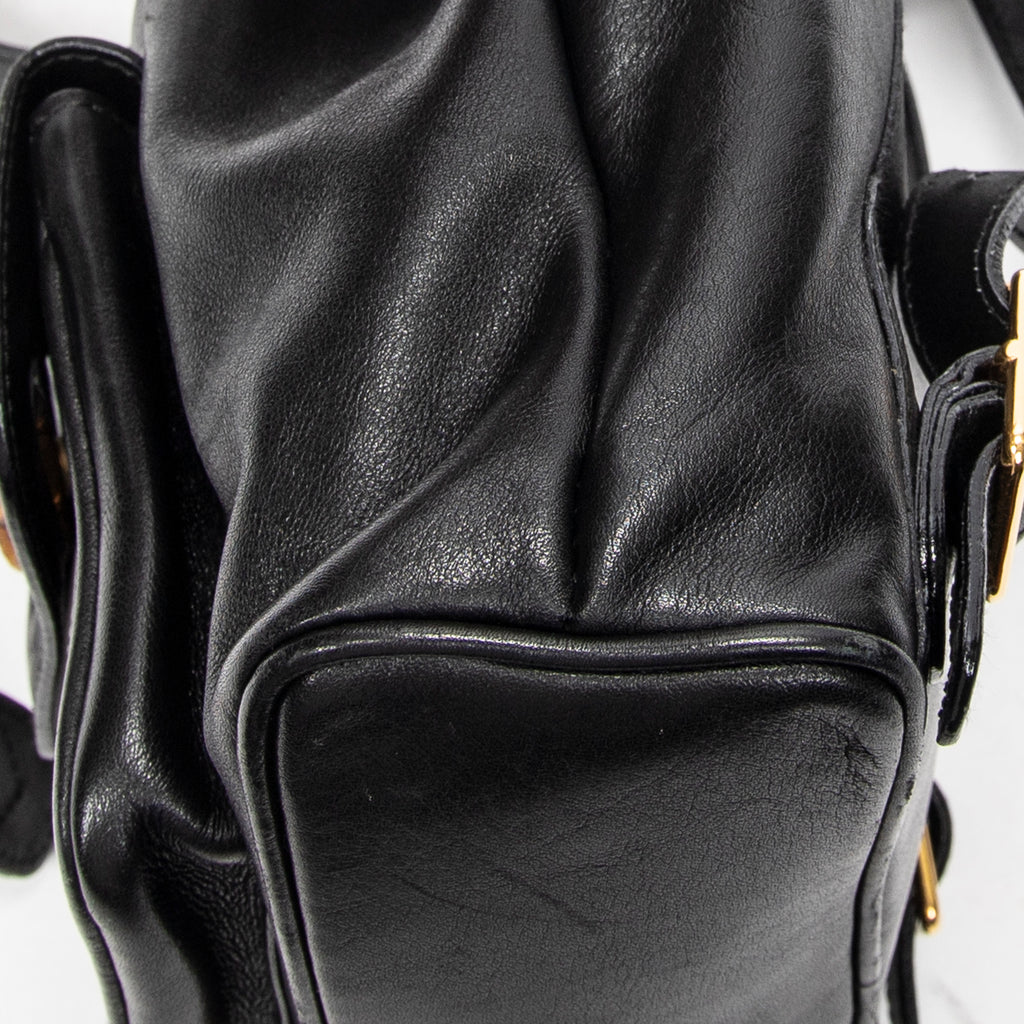 Gucci - Mini Sac à Dos Bambou - Noir