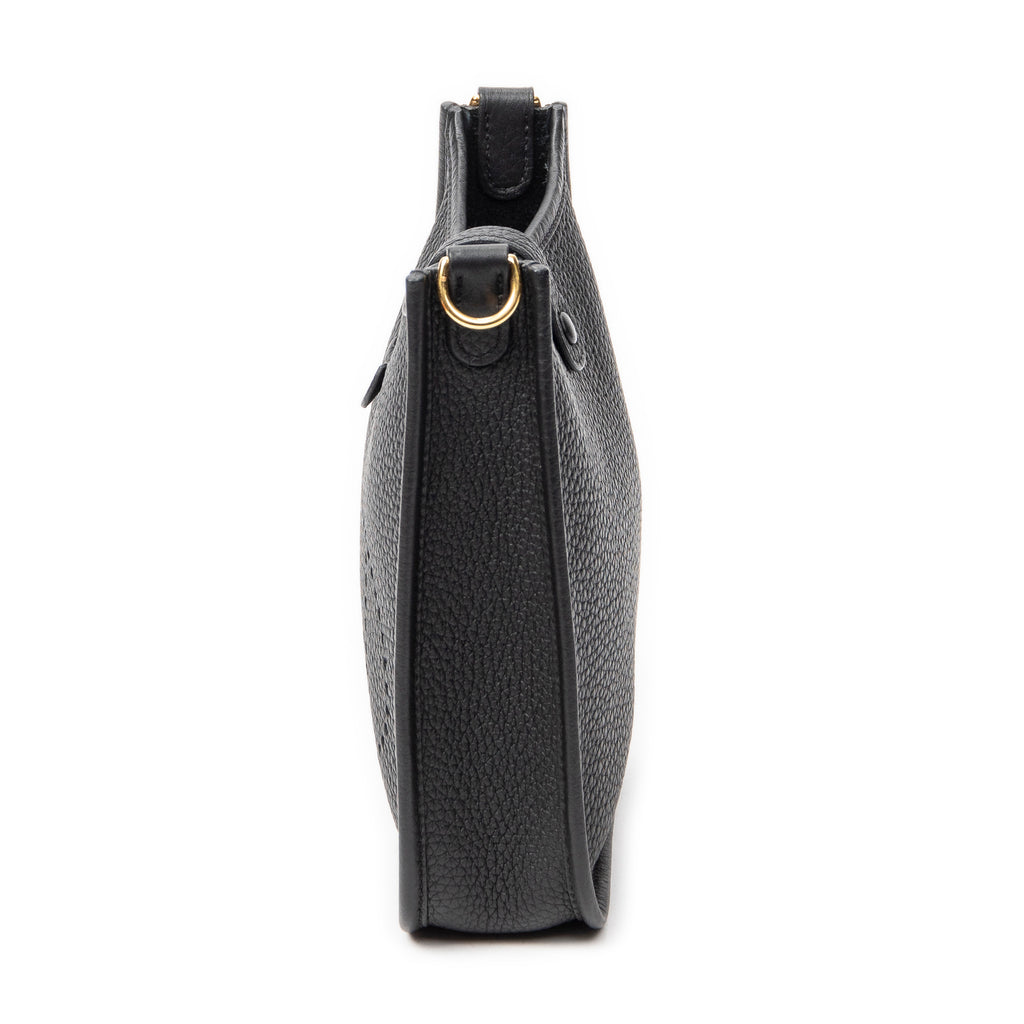 Shoulder Bag Evelyne TPM Black Clemence Leather