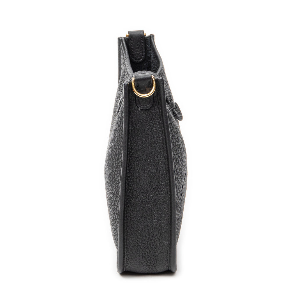 Shoulder Bag Evelyne TPM Black Clemence Leather