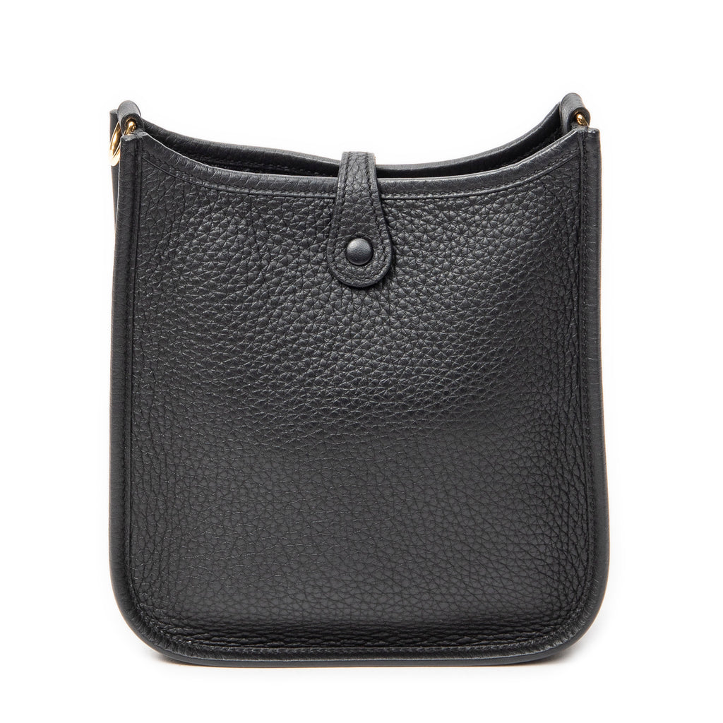 Shoulder Bag Evelyne TPM Black Clemence Leather
