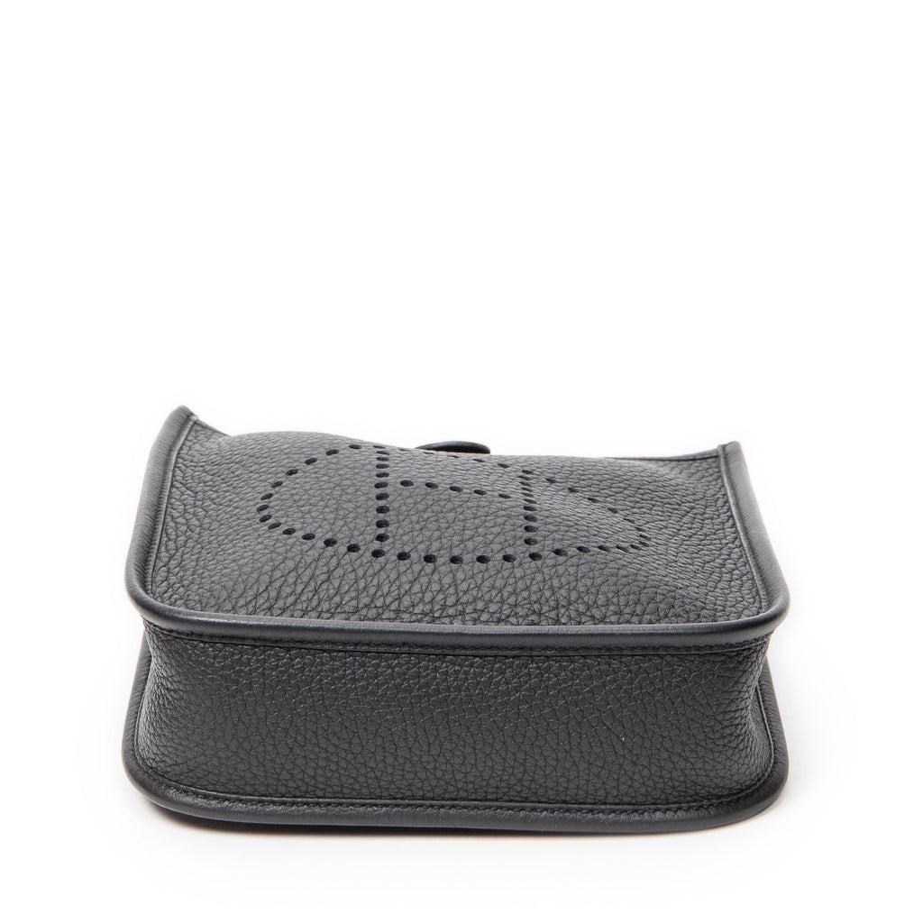 Shoulder Bag Evelyne TPM Black Clemence Leather