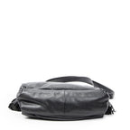 Shoulder Bag Medium Tassel Flamenco Black Grained Calfskin Leather