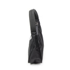 Shoulder Bag Vintage Mini Zip Hobo Black Nylon Canvas