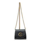 Shoulder Bag Medium Blondie Chain Wallet Black Calfskin Leather