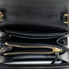 Shoulder Bag Medium Blondie Chain Wallet Black Calfskin Leather